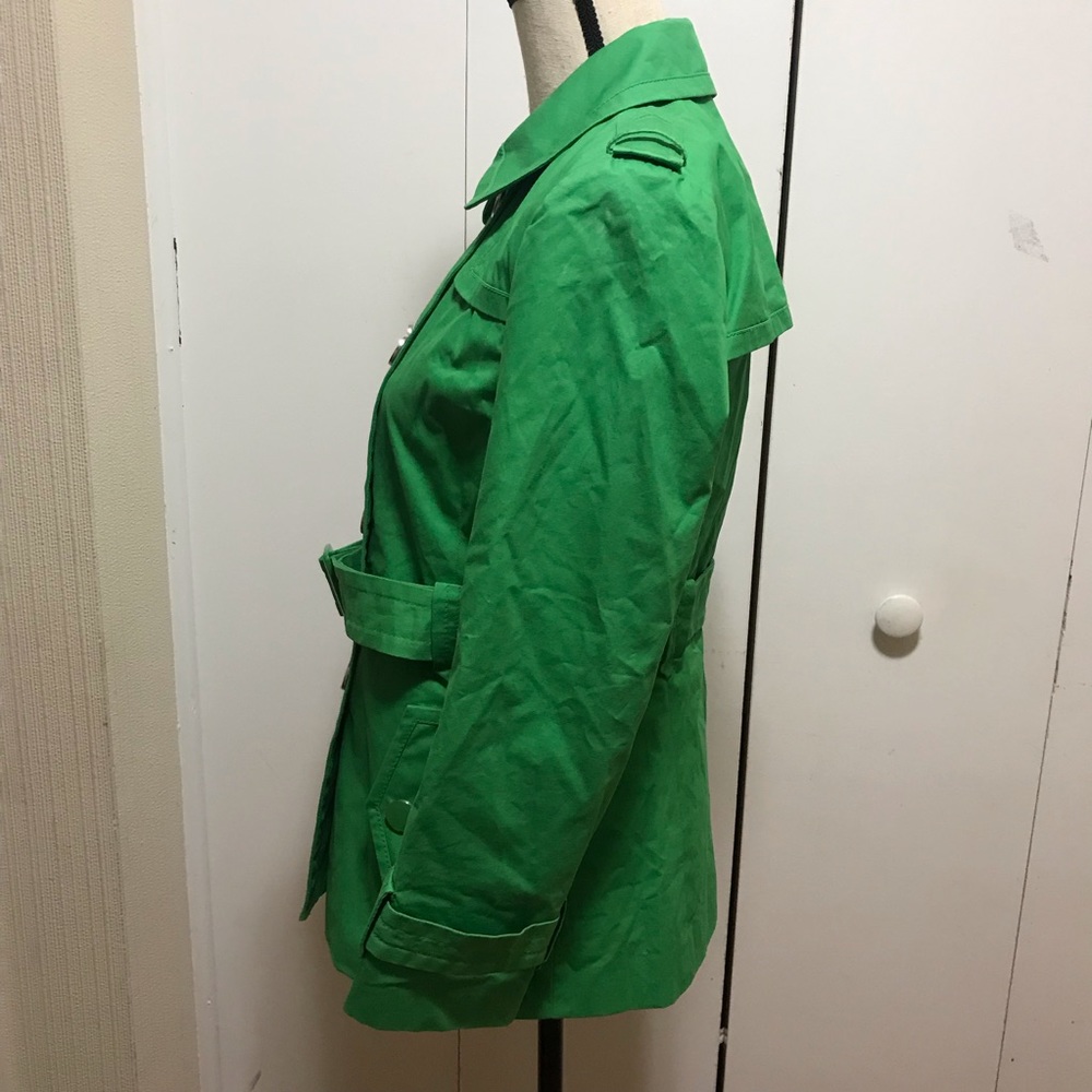 Banana Republic Green Jacket Petite Size S - Picture 6 of 8